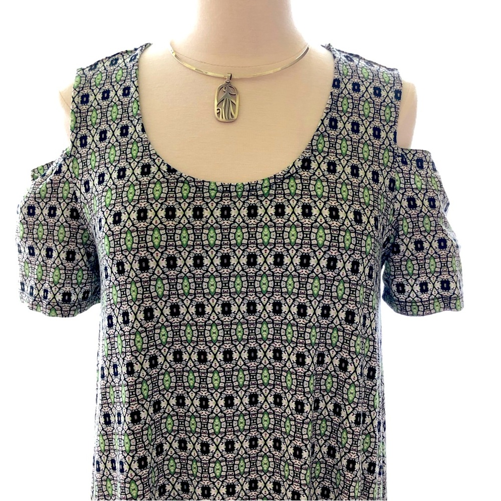 Jones New York Cold Shoulder Tunic - Picture 2 of 6